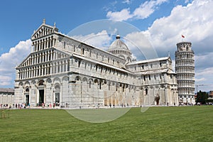 Pisa, miracle square and pisa tower