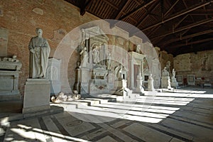 Pisa, particular of the Monumental Cemetery