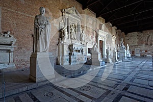 Pisa, particular of the Monumental Cemetery
