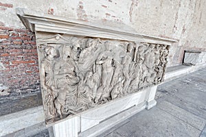 Pisa, particular of the Monumental Cemetery