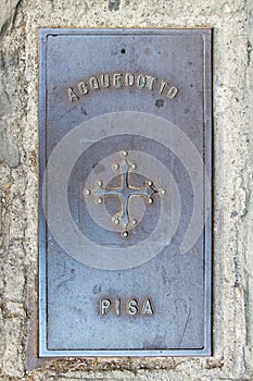 Pisa Sewer Iron Hatch