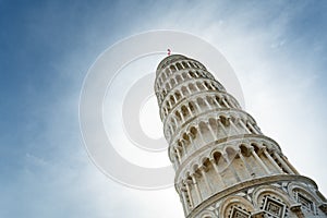 Pisa tower leaning, Italy