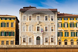 Pisa University rectorate headquarters in Tuscany, Italy photo