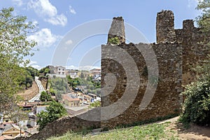 Pisan city walls in Iglesias