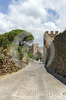 Pisan city walls in Iglesias