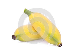 Pisang Awak banana isolated on white