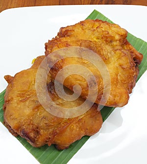 Pisang Goreng or Banana Fritters.