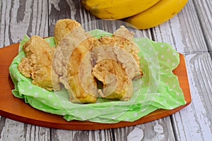 Pisang goreng or fried banana
