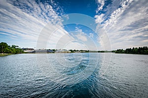 The Piscataqua River, in Portsmouth, New Hampshire.