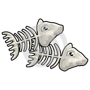 Pisces with clipping path photo