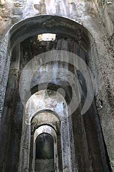 The Piscina Mirabilis in Bacoli (Naples)