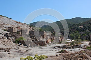 Piscinas desert and the old mines within the Costa Verde area - Sardinia - Italy.