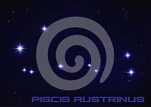 Piscis Austrinus constellation photo