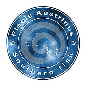 Piscis Austrinus Star Constellation, Southern Fish Constellation photo