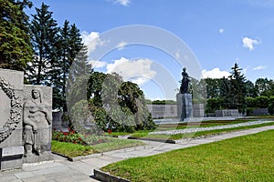 Piskaryovskoye memorial cemetery in Leningrad