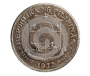 1 Piso coin, 1946~Today - Republic of the Philippines serie, Bank of Philippines photo