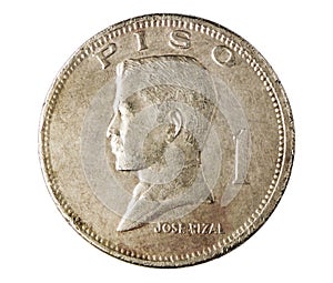 1 Piso coin, 1946~Today - Republic of the Philippines serie, Bank of Philippines photo