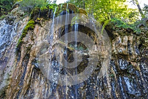 Pisoaia waterfall in the Carpathian mountains, Apuseni, Romania, Alba County