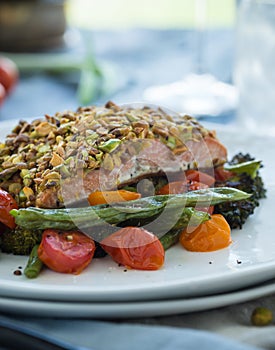 Pistachio Crusted Salmon photo