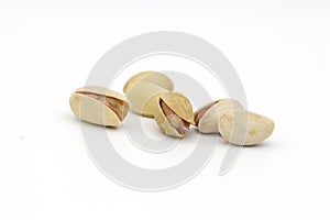 pistachio Dry fruit on white background Pista