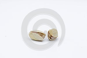 pistachio Dry fruit on white background Pista