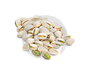 Pistachio isolated on white background