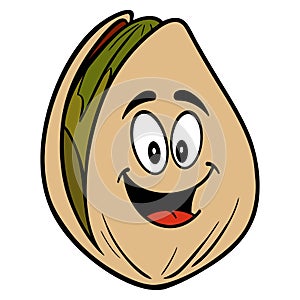 Pistachio Nut Mascot
