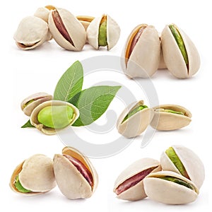 Pistachio nuts photo