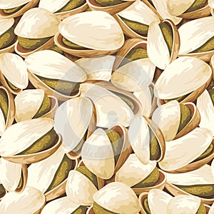 Pistachios background