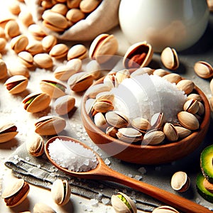 Pistachios. Pistachio miracle: A taste excursion into the world of unsurpassed nuts.