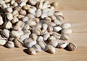 Pistashio nuts, background
