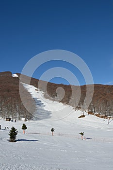 Piste in Pisoderi ski centre