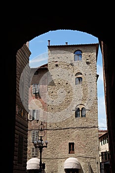 Pistoia, historic city of Tuscany, Italy