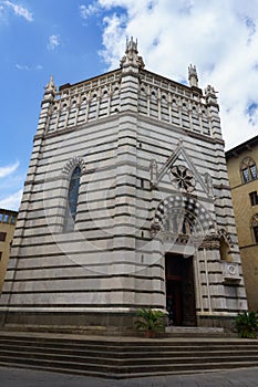 Pistoia, historic city of Tuscany, Italy