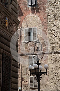 Pistoia, historic city of Tuscany, Italy