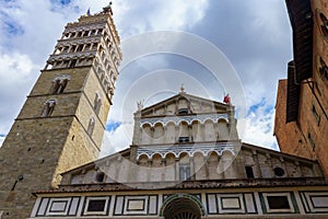 Pistoia, historic city of Tuscany, Italy: duomo