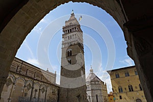 Pistoia, historic city of Tuscany, Italy: duomo