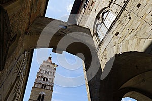 Pistoia, historic city of Tuscany, Italy: duomo