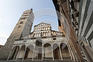 Pistoia (Tuscany), cathedral facade
