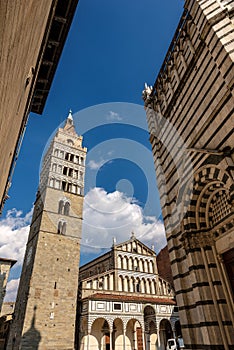 Pistoia Tuscany Italy - Baptistery and Cathedral