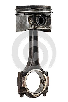 Piston and connecting rod