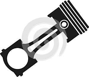 Piston icon vector