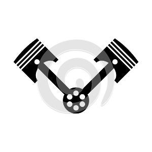 piston icon vector
