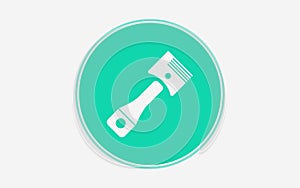 Piston vector icon sign symbol