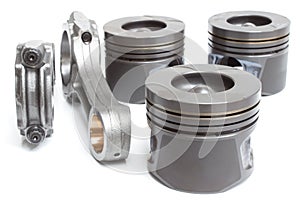 pistons and connecting rods