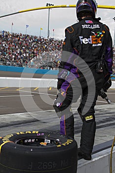 NASCAR Sprint Cup Denny Hamlin Pit Stop