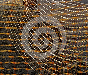 Pit delimitation net