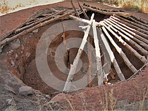 Pit House at Anasazi State Park and Museum