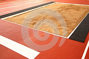 The pit for long jump