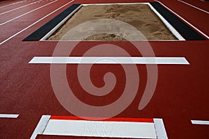 The pit for long jump